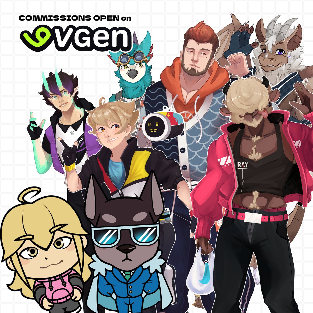 Tweek_Twix's tweet image. Hello !! 

I&apos;m testing #VGen 🤗

&amp;gt; vgen.co/Hibya &amp;lt;

I would love to get verified so if anyone is willing to c0mm me !!  A RT could also help a lot !