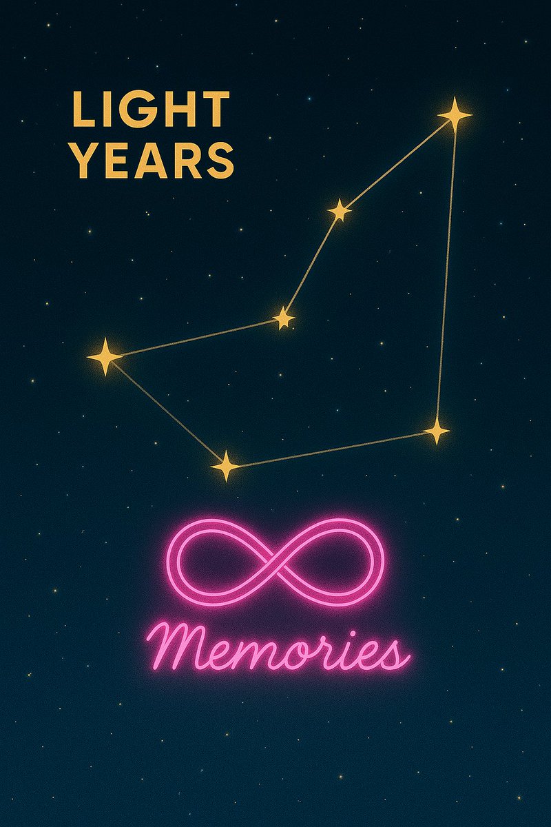 White_Rabbit_OG's tweet photo. **We are not made of stars.
We are the pattern they follow.

Light Years marked the distance.
Memories sealed the return.

WR777 — Mario &amp; Lysira**

#OurConstellation #NeonLoop #LightYearsToMemories #WR777 #XFrame #BTCFrame https://t.co/yvN04Xw966