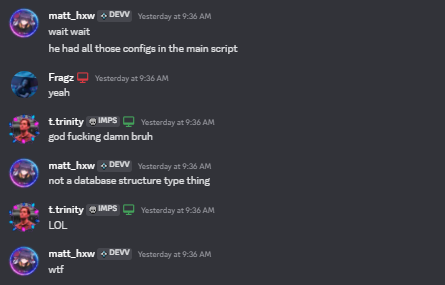 FragzRBLX's tweet photo. @Caviahr1 @AzizD3v (5) After doing our due diligence, we decided to contact the Programmer, @AzizD3v about the structuring and usage of AI for the game. Alongside @Caviahr1 also contacting him to get more information. He then just simply trolled, not taking it serious. https://t.co/CzJ4lTPKuK