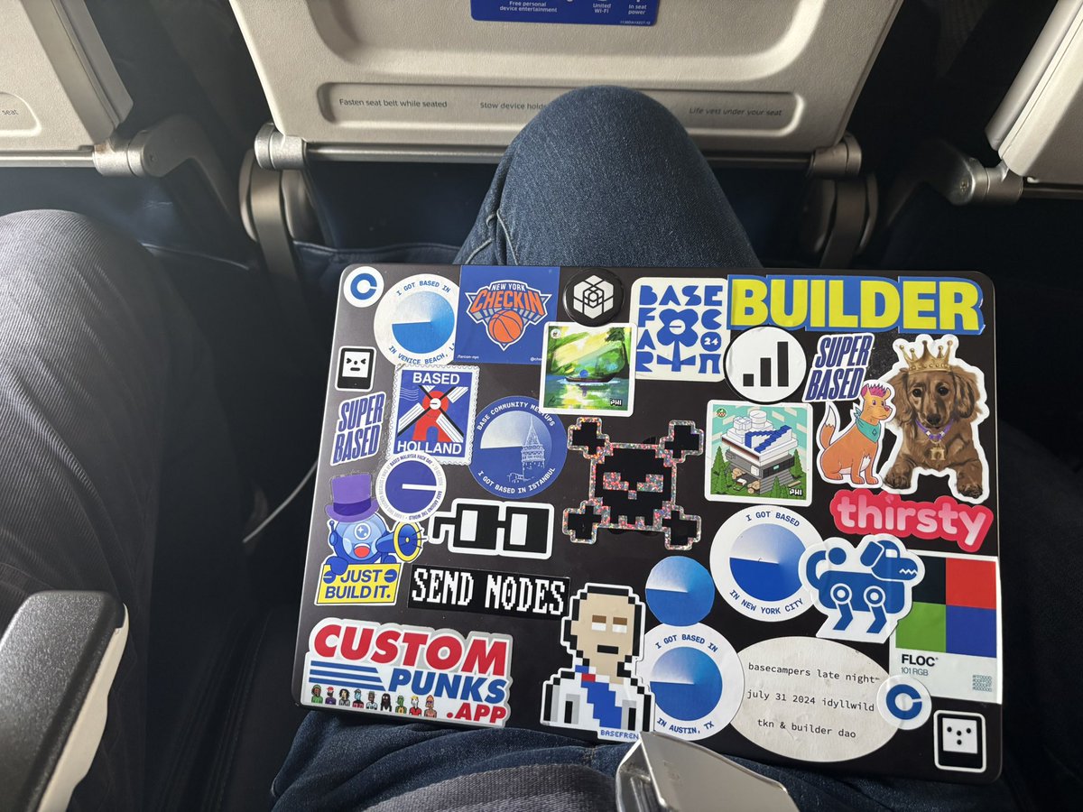 Gotta make the most of the next 6 hours, trapped in the tight middle seat