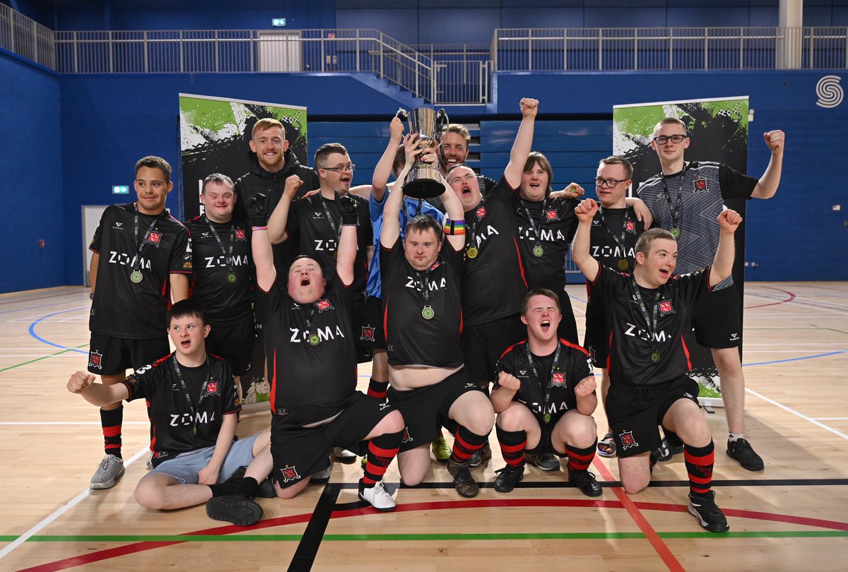 What a day at the League of Ireland Down Syndrome Futsal Festival ⚽️

Well done to the 120+ players who represented 12 <a href="/LeagueofIreland/">League of Ireland</a> Clubs from all over the country 👏

Congratulations to <a href="/DundalkFC/">Dundalk FC</a> on winning the Cairdeas Cup 🏆

📸 <a href="/sportsfilesteve/">Stephen McCarthy</a> 

#FAIFootballForAll #LOI