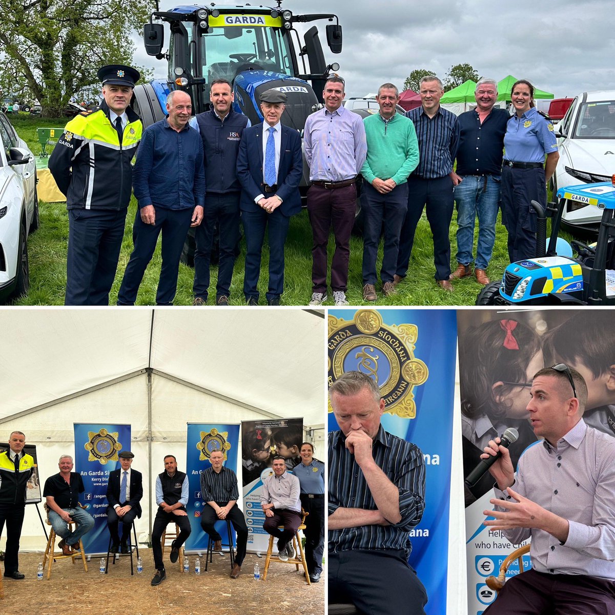 Shane McAuliffe 🐷✈️ (@shanemcauliffe1) on Twitter photo Thanks to Kerry <a href="/gardainfo/">Garda Info</a> for the invite to speak on their panel discussion on farm safety at the Kingdom County Show today. Farm accident survivor Tommy Moynihan shared his harrowing story, Minister <a href="/MHealyRae/">Michael Healy-Rae</a> spoke about initiatives in place by <a href="/agriculture_ie/">Dept of Agriculture, Food and the Marine</a>, Senior Thanks to Kerry <a href="/gardainfo/">Garda Info</a> for the invite to speak on their panel discussion on farm safety at the Kingdom County Show today. Farm accident survivor Tommy Moynihan shared his harrowing story, Minister <a href="/MHealyRae/">Michael Healy-Rae</a> spoke about initiatives in place by <a href="/agriculture_ie/">Dept of Agriculture, Food and the Marine</a>, Senior