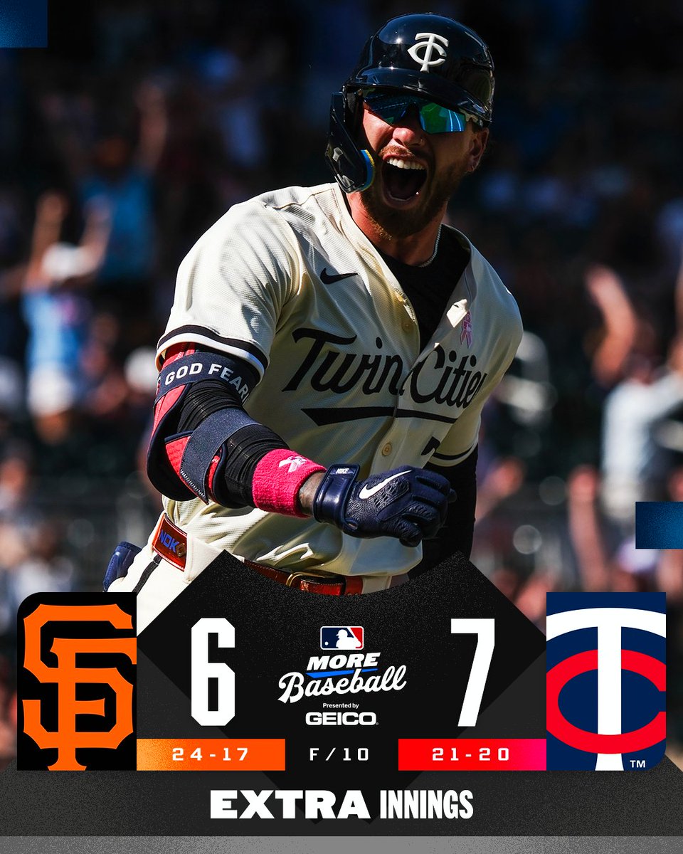 Eight consecutive tWWWWWWWWins!

(MLB x GEICO)