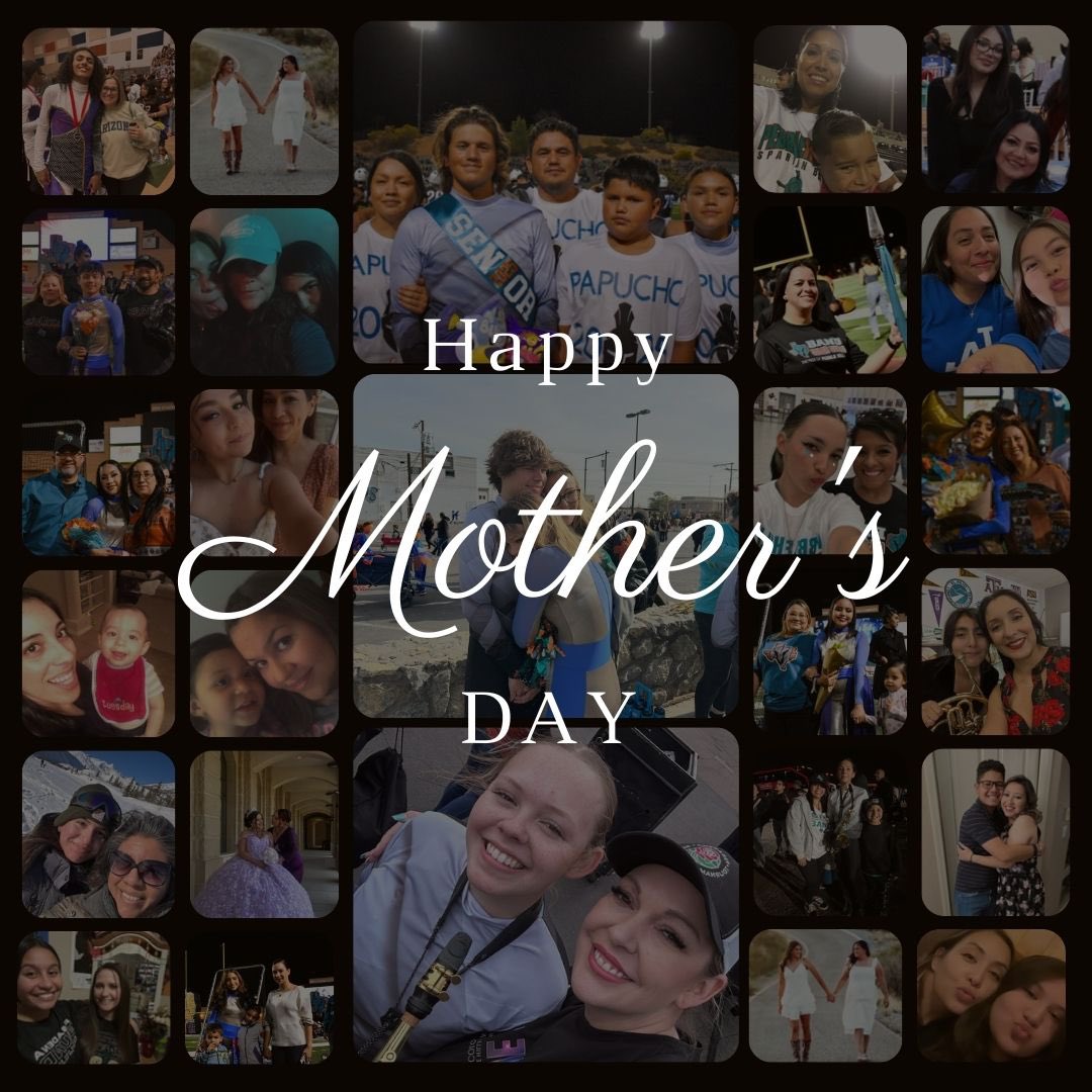 Happy Mother’s Day to all the amazing band and color guard moms!! Thank you for always supporting us and cheering us on- we hope you have a wonderful day!! 💕