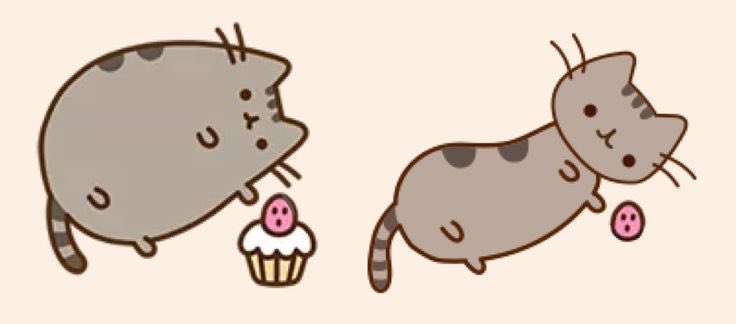 strawiberi's tweet image. Found person on pinterest who uploads these skinny pusheen edits T_T