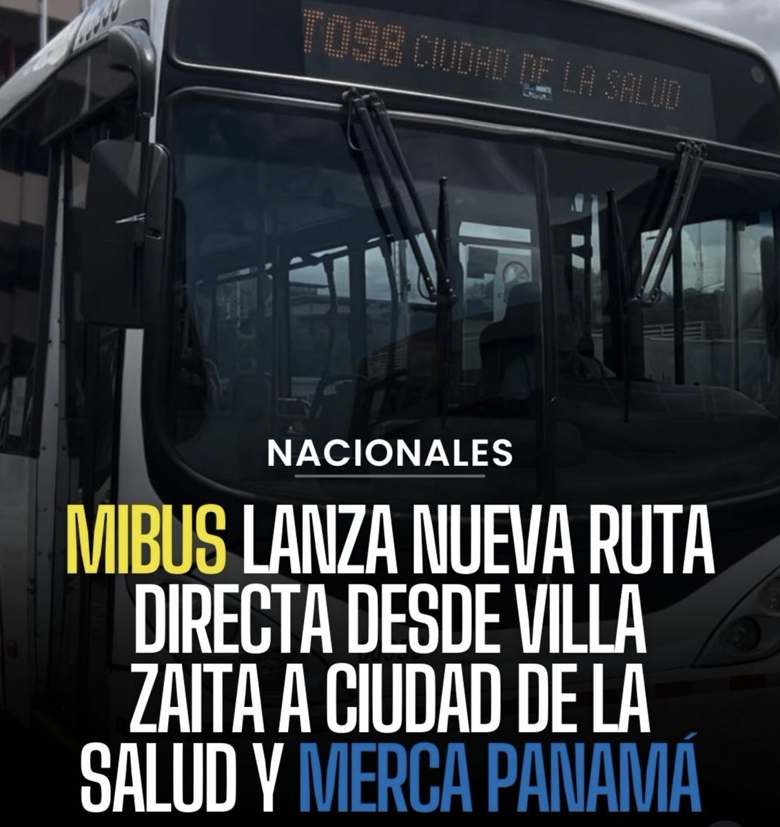 Arraijan Reporta (@arraijanreporta) on Twitter photo Cuando pondran una ruta de Cuidad de la Salud - Merca Panamá hasta Arraijan - La Chorrera. No saben el paramo que pasan los pacientes y trabajadores para llegar a ese lugar. <a href="/Stefanypenalba/">STEFANY DAYAN PEÑALBA</a> <a href="/Mayer/">Mayer Mizrachi</a> <a href="/OficialMiBus/">Transporte Masivo de Panamá - MiBus</a> <a href="/JoseRaulMulino/">José Raúl Mulino</a> <a href="/TReporta/">Telemetro Reporta</a> <a href="/TraficoCPanama/">Tráfico Panamá</a> Cuando pondran una ruta de Cuidad de la Salud - Merca Panamá hasta Arraijan - La Chorrera. No saben el paramo que pasan los pacientes y trabajadores para llegar a ese lugar. <a href="/Stefanypenalba/">STEFANY DAYAN PEÑALBA</a> <a href="/Mayer/">Mayer Mizrachi</a> <a href="/OficialMiBus/">Transporte Masivo de Panamá - MiBus</a> <a href="/JoseRaulMulino/">José Raúl Mulino</a> <a href="/TReporta/">Telemetro Reporta</a> <a href="/TraficoCPanama/">Tráfico Panamá</a>