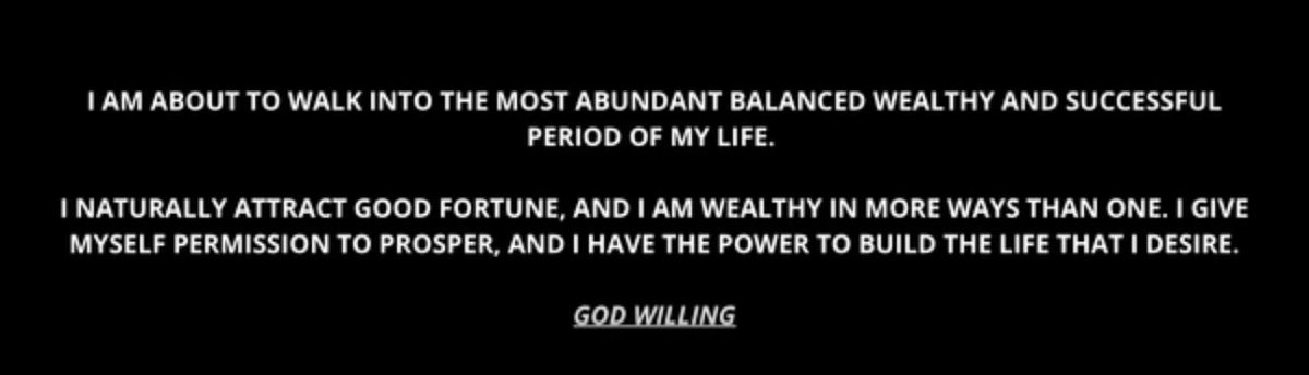 Speak blessings on your life everyday 👇

Proverbs 18:21 Death and life are in the power of the tongue: and they that love it shall eat the fruit thereof

👇