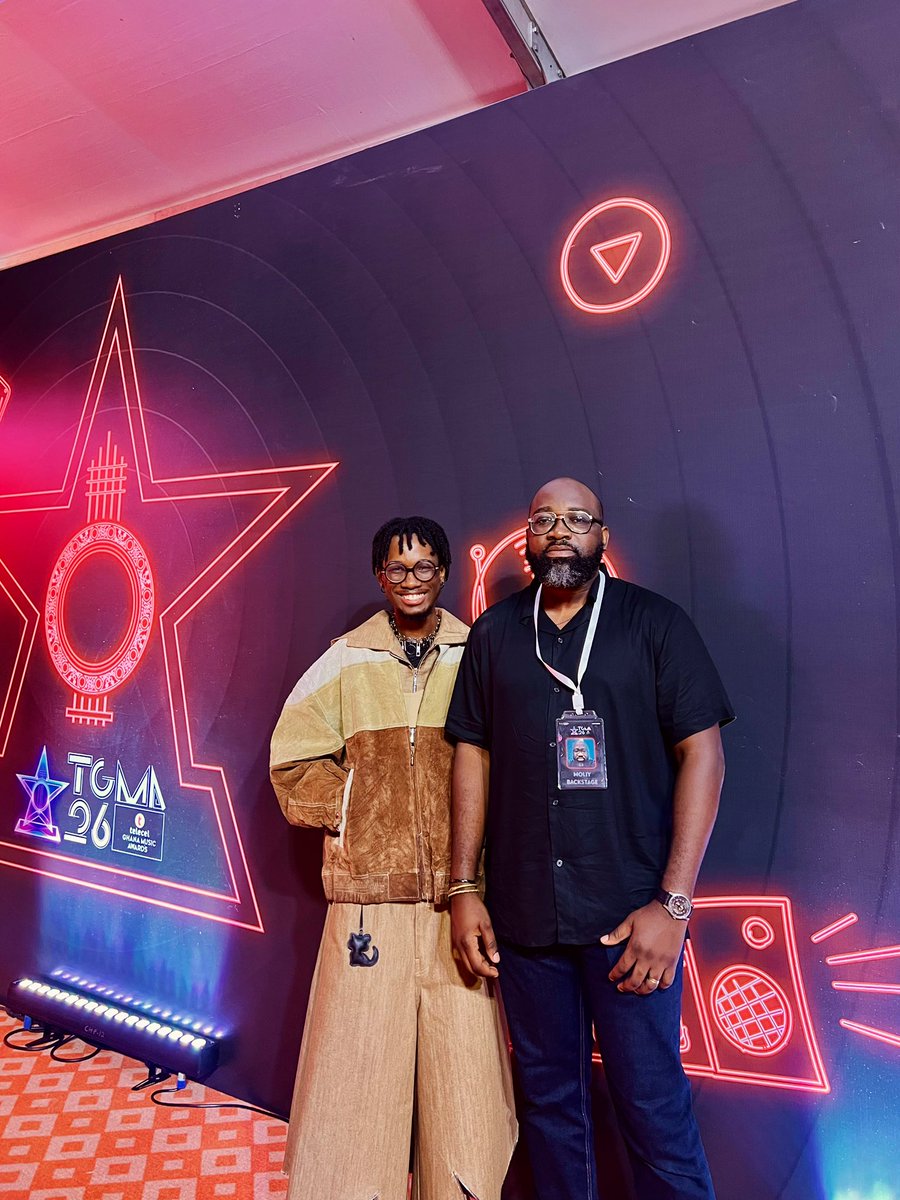 Met this genius <a href="/datartgod/">OWARE.</a> yesterday at the TGMA. Excited for what the future holds for him 👌🏾