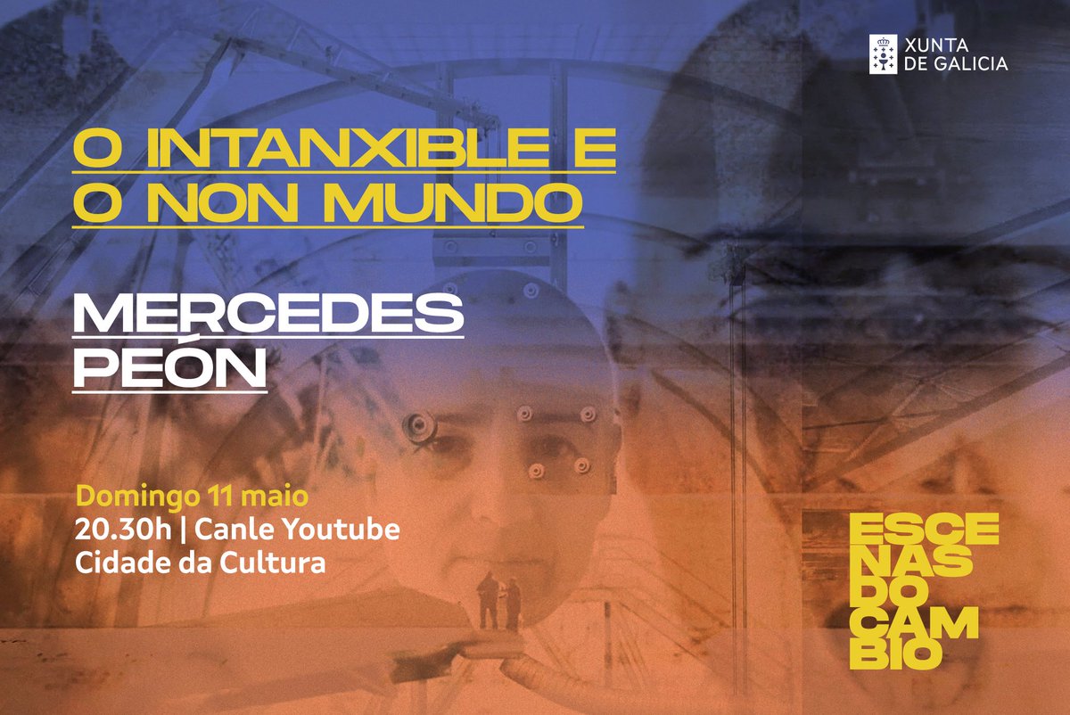 a Carmen Villar (@carmedemilmanda) on Twitter photo “O intanxible e o non mundo”. Mercedes Peón estrea na aldea global do YouTube da <a href="/CidadedaCultura/">Cidade da Cultura</a> a súa peza reflexiva para clausurar #Escenasdoocambio
Podedes vela aquí:
youtu.be/OwelXBE1Oko?si… “O intanxible e o non mundo”. Mercedes Peón estrea na aldea global do YouTube da <a href="/CidadedaCultura/">Cidade da Cultura</a> a súa peza reflexiva para clausurar #Escenasdoocambio
Podedes vela aquí:
youtu.be/OwelXBE1Oko?si…