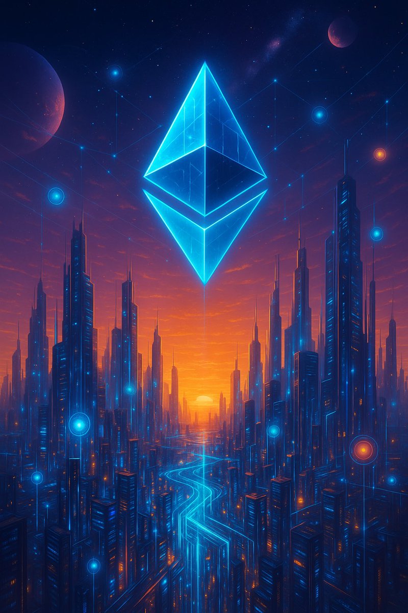 🔮 i come from the future and this is what’s going to happen 🔮

you’ll be media-pushed, psyoped, memed and pressured to go all in on BTC…
while ETH becomes the most important financial asset the world has ever seen. 
🧵