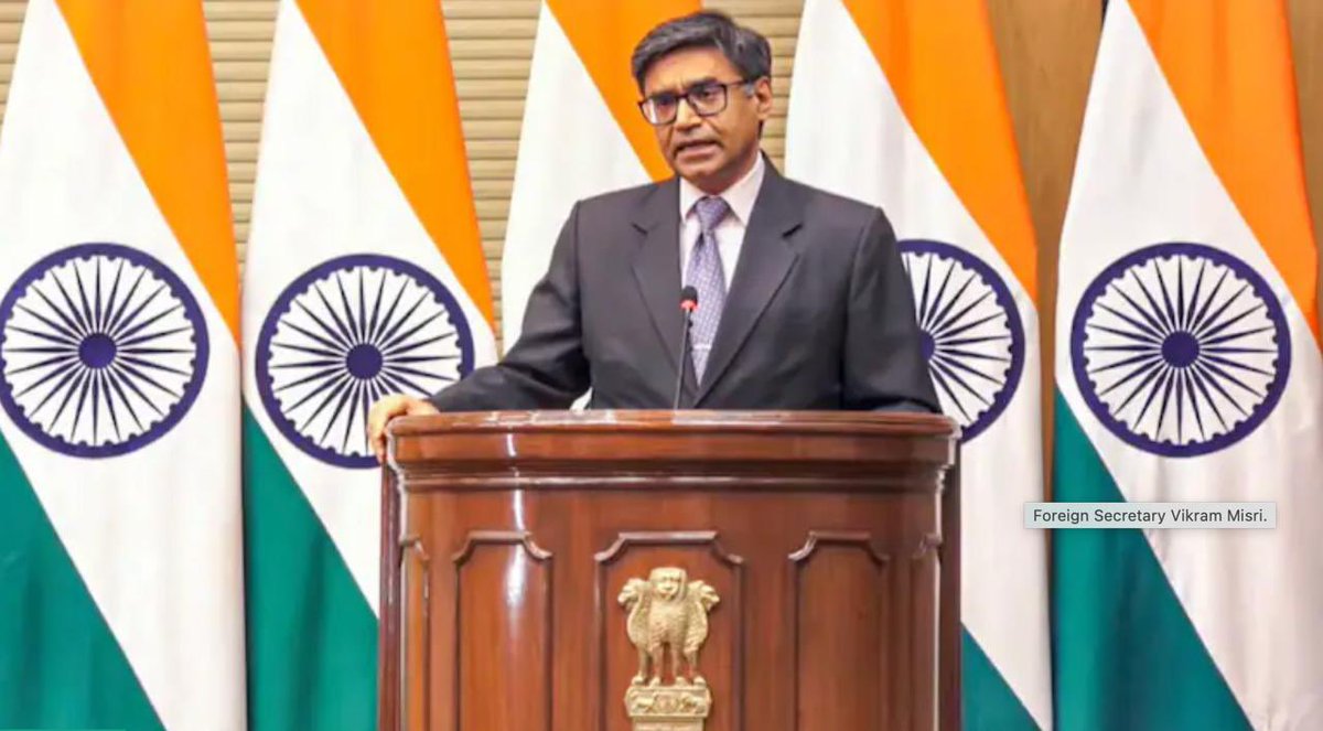 IRS (C&amp;IT) Association strongly condemns the reprehensible personal attacks against Foreign Secretary Sh. Vikram Misri &amp; his family. We stand in complete solidarity with them amid unwarranted personal criticism. We reaffirm our firm resolve to upholding dignity of public service.