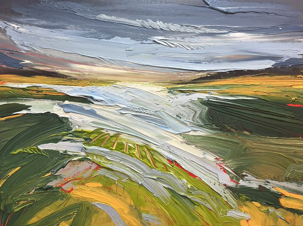 The remaining pieces from my newest collection of artworks are now available online! Visit samanthawilliamschapelsky.shop for a selection of spectacular original works of art and shipping is free across North America! #yeg #art #Contemporary #artist #edmontonartist