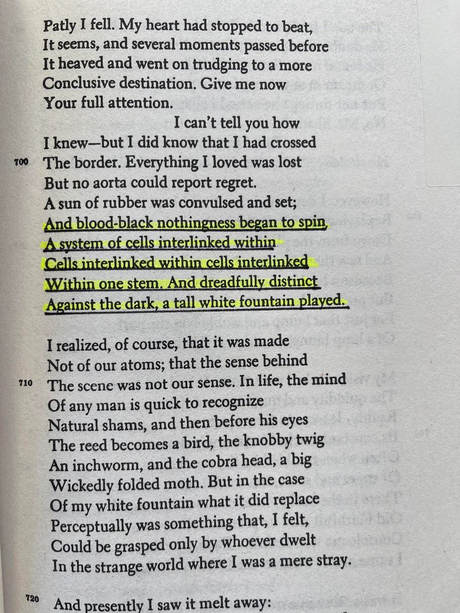 spawnjosias's tweet image. Pale Fire by Vladimir Nabokov.
#replicant #cyberpunk #madness