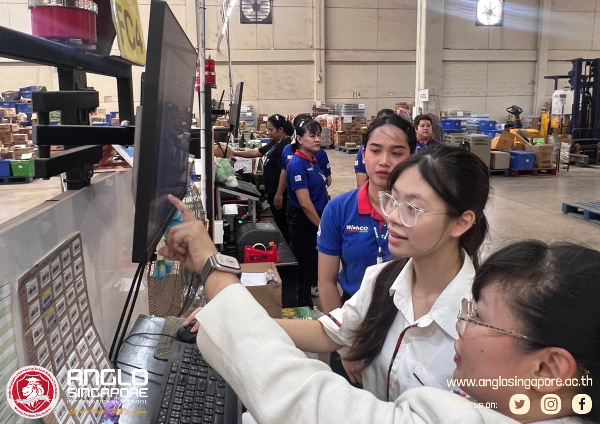 anglo_korat's tweet image. 🌟 Real-World Learning in Action! 🌟
Our Secondary 3 students had an incredible opportunity to step beyond the classroom and explore the professional world during their internship at Siam Wishco Co., Ltd. (บจก.สยามวิชโก้).
#AngloKorat #InternationalSchool #Secondary #Internship
