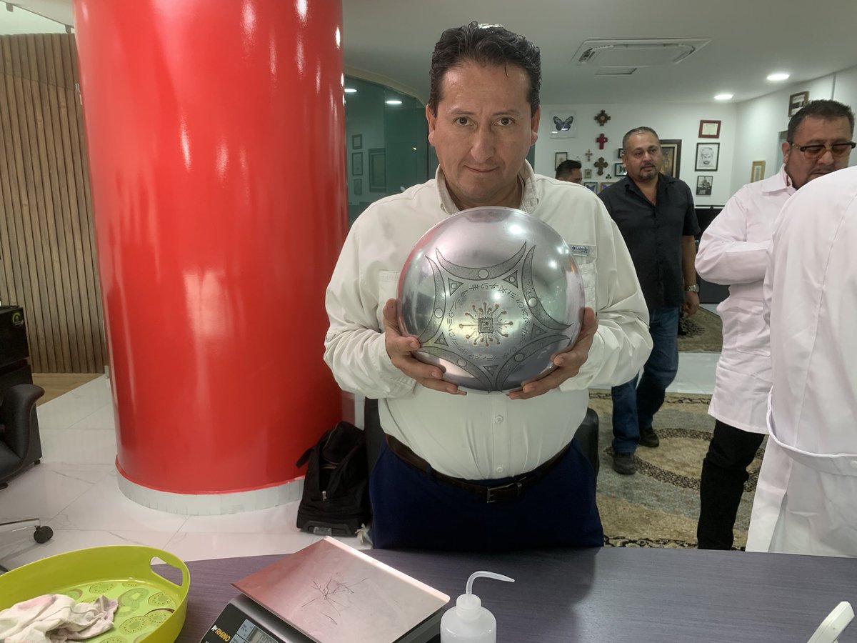 Pronto toda la investigación de las primeras pruebas científicas de la esfera de Buga que descendió en Colombia el 2 Marzo 2025. #elcosmosdefernandocorrea
