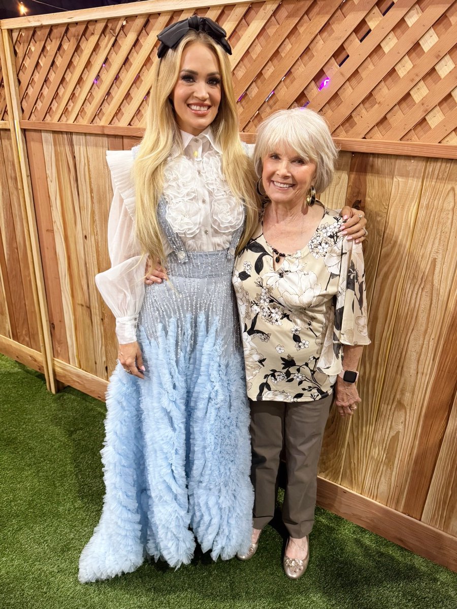 So glad to have my mom with me on <a href="/AmericanIdol/">American Idol</a> tonight! I’m missing my boys, but she made this Mother’s Day extra special! ❤️