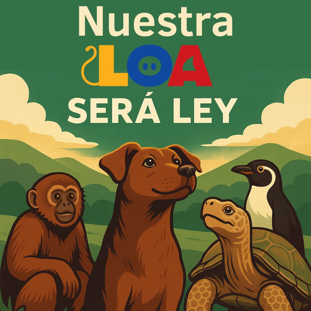 Nos vemos mañana a las 12h00 en la <a href="/AsambleaEcuador/">Asamblea Nacional</a>. Porque los animales SI tienen quien los defiendan: NOSOTRAS. 
Lucharemos por sus derechos, porque se lo merecen. Basta de maltrato, crueldad e indiferencia.
#AnimalesConDerechos

#ArchivaTuLODA