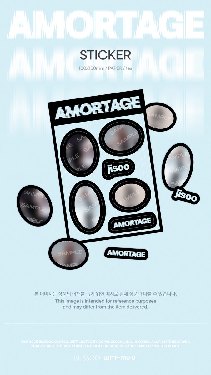 [📢]  JISOO: The Edit [AMORTAGE] PHOTOBOOK 예약 판매 오픈

📅5/12(월) 12PM ~

🔗KR tinyurl.com/275hdegn
🔗CN tinyurl.com/27wajk7x
🔗JP tinyurl.com/255fx24w
🔗GLOBAL tinyurl.com/25lhgvw5

지금 #위드뮤 에서 확인해 주세요!

#JISOO #지수
#AMORTAGE