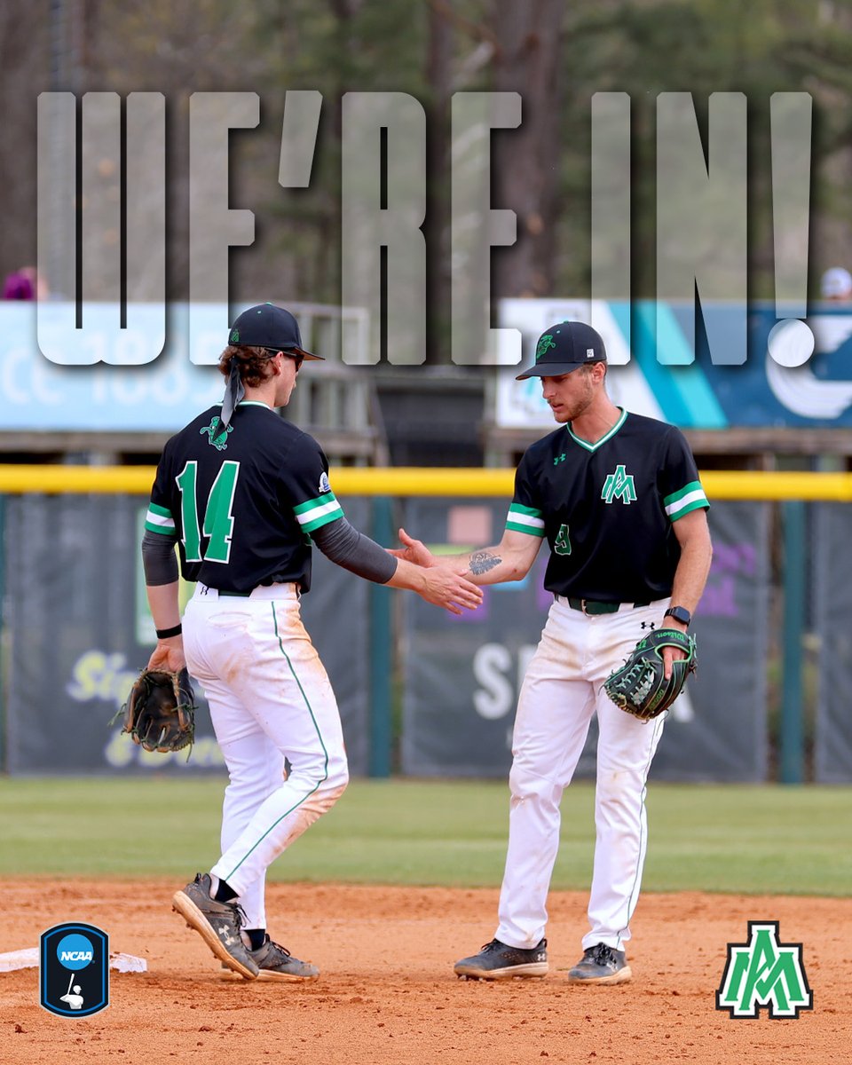 Weevils Baseball (@weevilsbaseball) on Twitter photo ๐ช๐'๐ฅ๐ ๐ก๐ข๐ง ๐๐ข๐ก๐ ๐ฌ๐๐ง! ๐๏ธ
The Weevils have a ticket punched to the 2025 NCAA Division II Central Regional in Mankato, Minnesota!
UAM is the No. 7 seed and will face the No. 2 seed and tournament pod host, Minnesota State, in the opening round.
#WeevilNation ๐ช๐'๐ฅ๐ ๐ก๐ข๐ง ๐๐ข๐ก๐ ๐ฌ๐๐ง! ๐๏ธ
The Weevils have a ticket punched to the 2025 NCAA Division II Central Regional in Mankato, Minnesota!
UAM is the No. 7 seed and will face the No. 2 seed and tournament pod host, Minnesota State, in the opening round.
#WeevilNation