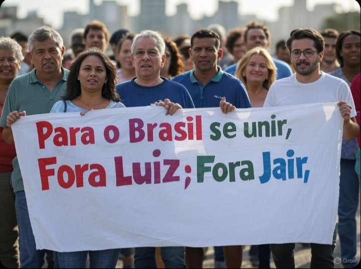 O movimento que mais cresce no Brasil. #ForaLuizForaJair