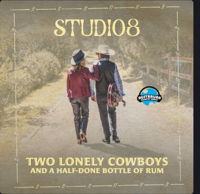 I'm listening to Two Lonely Cowboys And A Half Done Bottle Of Rum by Studio 8 on Australian Country Radio. Find out more at auscountry.com.au