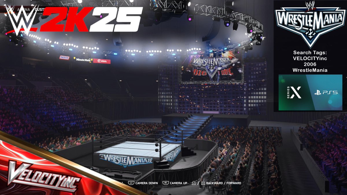 VEL0CITYinc's tweet photo. #WWE2K25 #WWEGames WrestleMania 22 is available on WWE 2K25 Community Creations (PS5/XBSX only)
Search Tags:
VELOCITYinc
2006
WrestleMania
Thx to @ForeignFeral for the stage textures. https://t.co/eE8gjtV5Fi