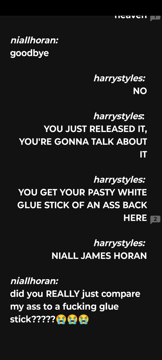 Help ! Someone tell my why I see Harry actually saying this ?!