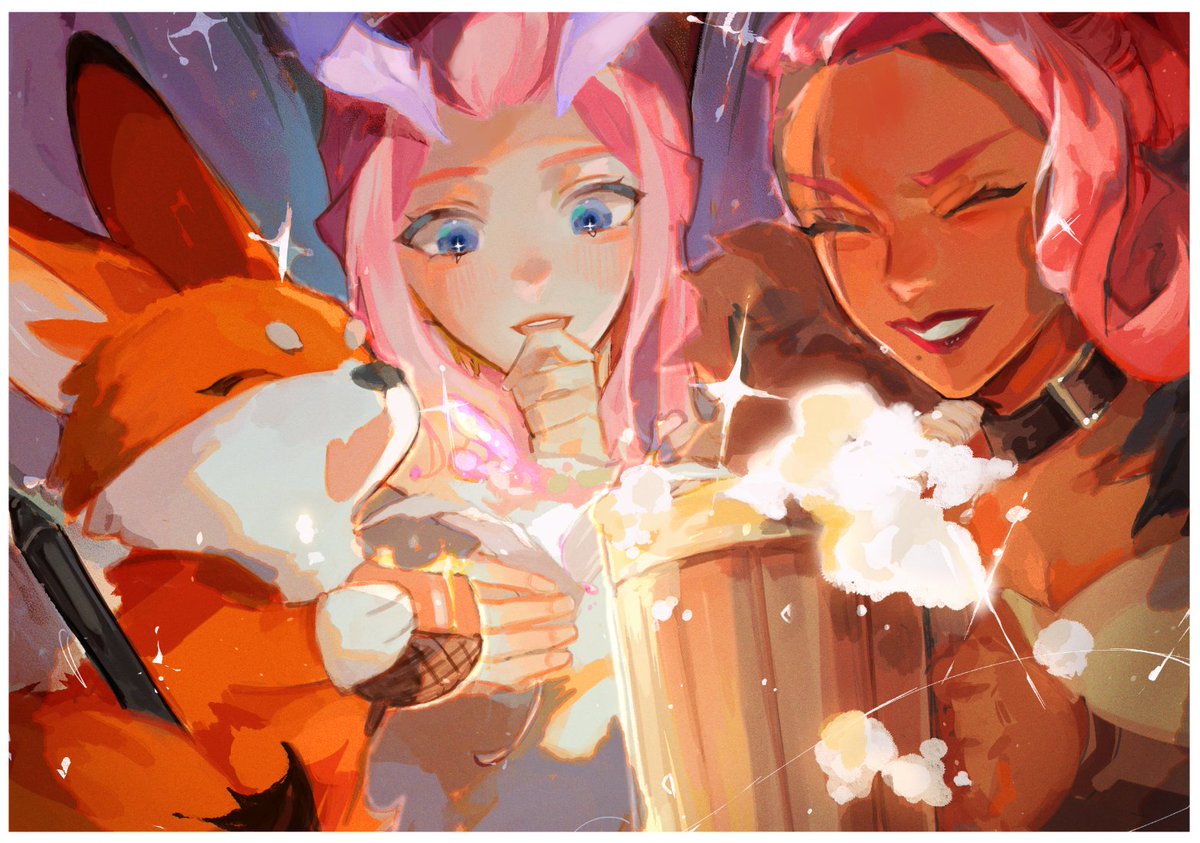 🐥XPPEN x AFKARENA Global Art Contest🐥
<a href="/xppenusa/">XPPen USA</a> kindly sent me their Deco Pro (Gen 2) to try for their collaborative event! Here's the illust I made of Fenix, Tasi and Raine 🥹

Speedpaint and review of the tablet below!
#HBD2AFK #AFKXPPEN