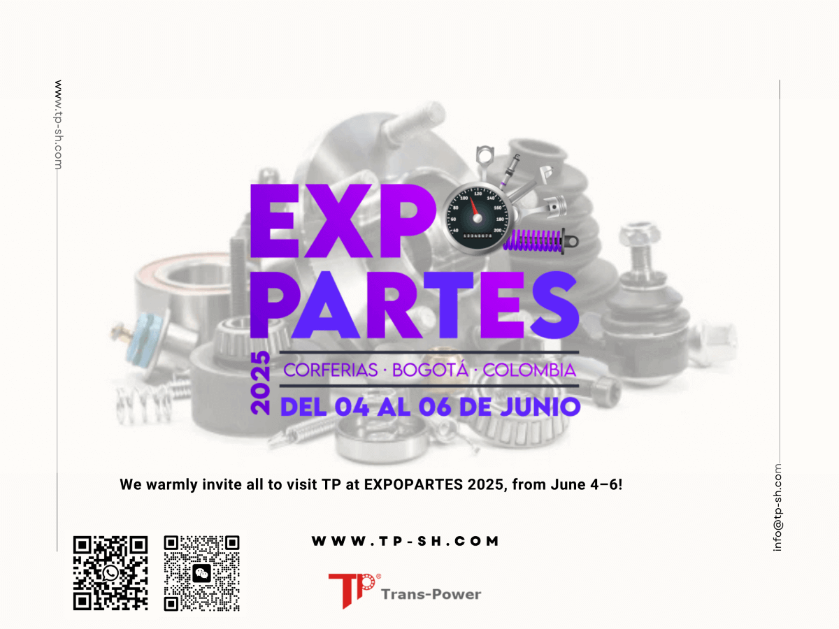 shtranspower's tweet image. 🚀We warmly invite friends to visit TP at EXPOPARTES 2025, June 4–6!
👏 Join us in exploring new opportunities, sharing ideas, building lasting business partnerships. TP is ready to work with you to drive success in the dynamic world auto parts.
#expopartes #autoprts #aftermarket