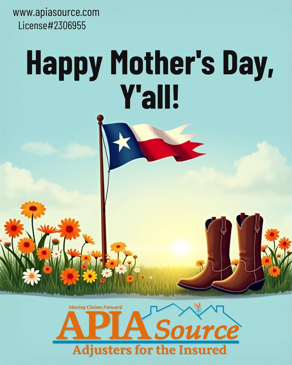 APIASOURCE's tweet image. Here’s to the mamas stronger than a Texas storm 🌪️ and sweeter than sweet tea🍑. Y’all hold the house together, rain, shine, flood or insurance claim.
~~~~~~~~~~~~~~~~~~~~~~~~~
We’re proud to stand with tough Texas mamas every day.

#publicadjuster #apiasource #mothersday