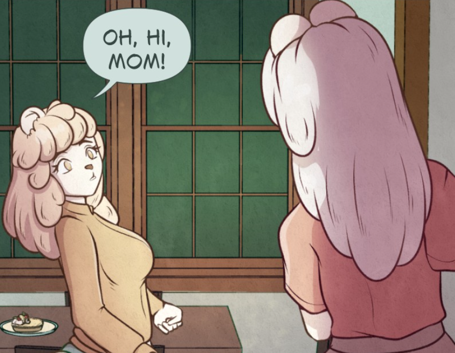 pinkfurcomics's tweet photo. Ironically, the Webtoon and Tapas page today is about Fern's Mother.

#HappyMothersDay #art #comoc #webcomic https://t.co/5pmM2ImIXK