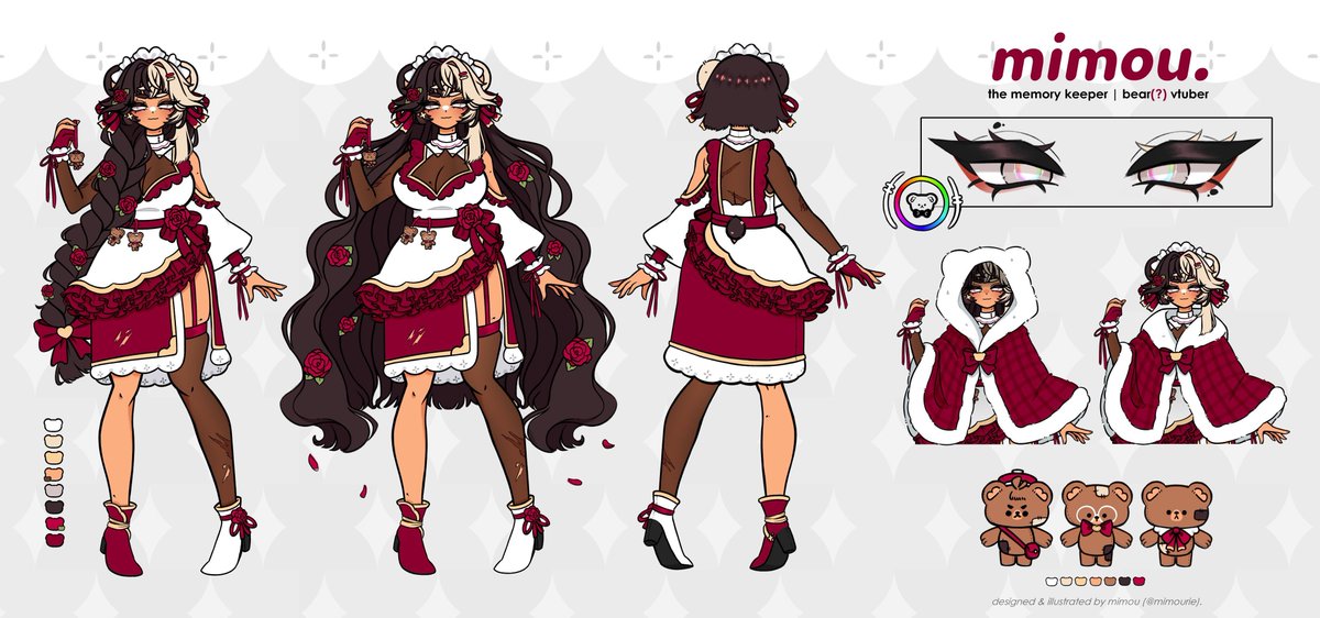 𝓶𝓲𝓶𝓸𝓾 🧸🎀🌹 ꒰ bear vtuber ꒱ tweet media