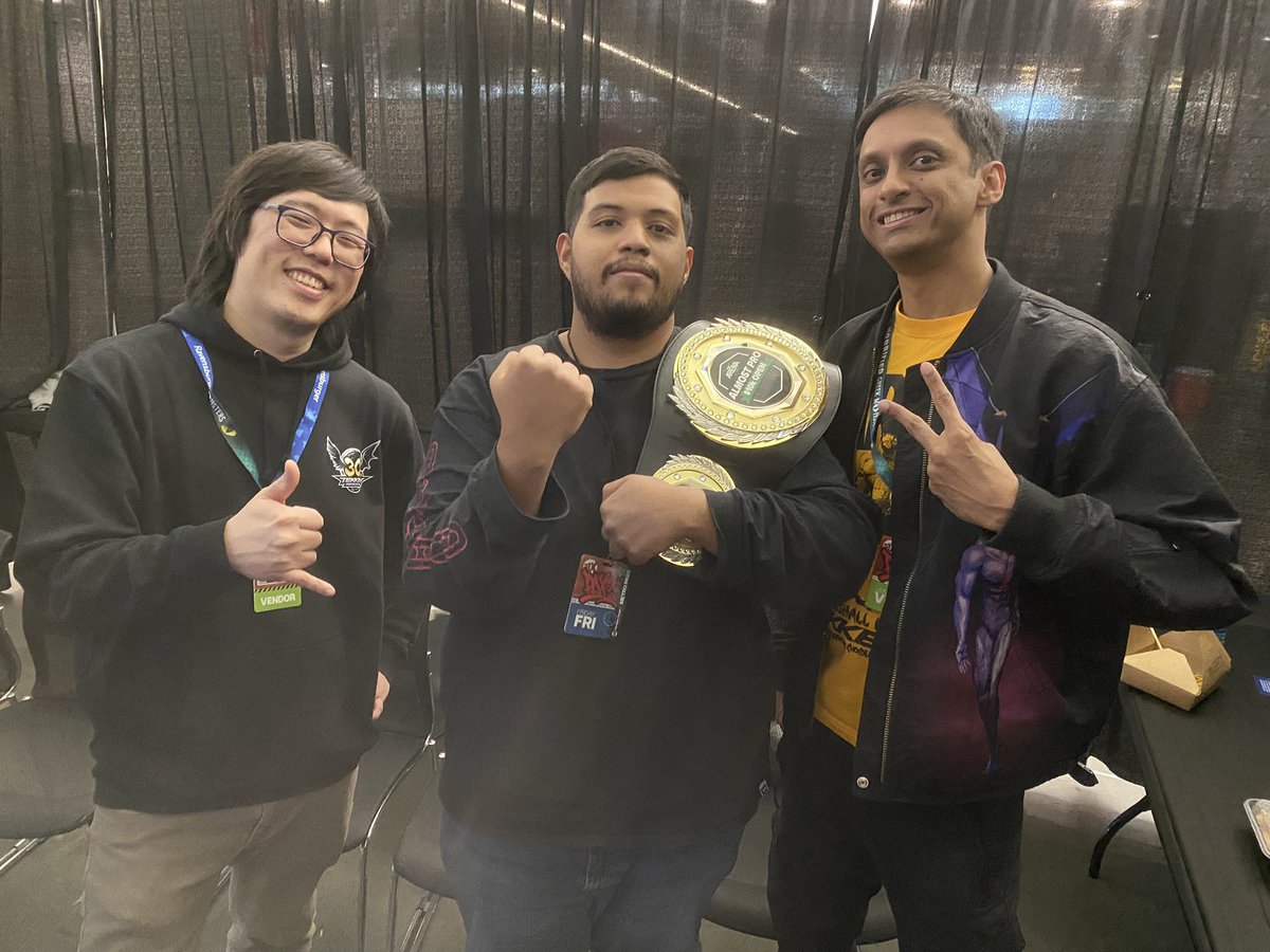 WE ARE THE PAX EAST CHAMPION!!! 🤖🔥🤖
We came and we conquered Boston! 😎
And got some big 96+ dojo points 👀
Amazing weekend with some amazing people, look forward to coming back!