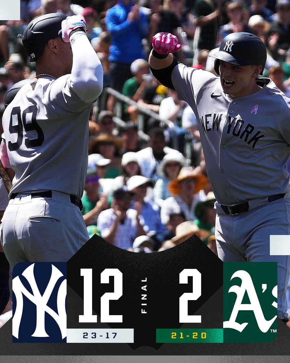 Ben Rice crushes the 3rd <a href="/Yankees/">New York Yankees</a> grand slam this week en route to a Mother’s Day win.