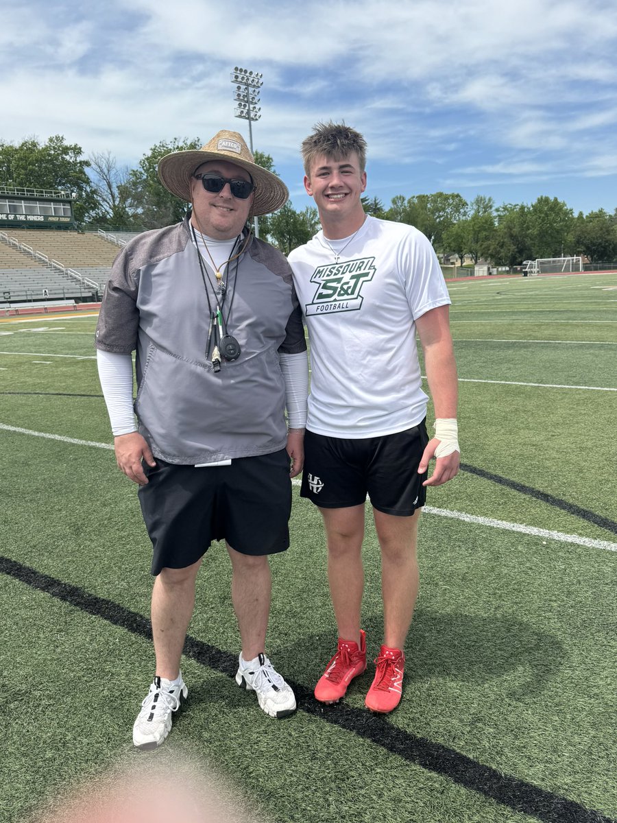 Hunter Collier 2026 (@hunterc3712) on Twitter photo Thank you <a href="/coachball_FB/">Andy Ball</a> and <a href="/CoachSudhoffMST/">Coach Sudhoff</a> for the great camp at Missouri S & T this weekend.
<a href="/recruit_route/">Recruit_Route</a>
#ThankfulandGrateful Thank you <a href="/coachball_FB/">Andy Ball</a> and <a href="/CoachSudhoffMST/">Coach Sudhoff</a> for the great camp at Missouri S & T this weekend.
<a href="/recruit_route/">Recruit_Route</a>
#ThankfulandGrateful