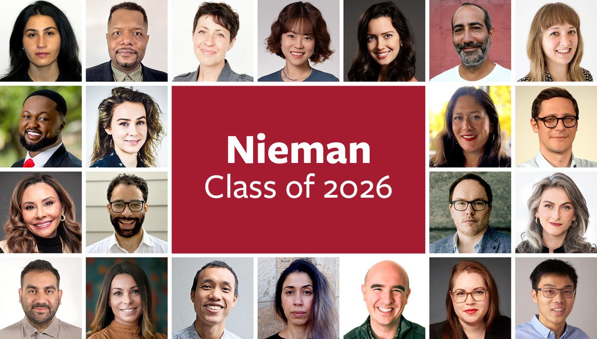 Richard Prince (@princeeditor) on Twitter photo J-Fellows Picked for Next Classes; Diversity Touted tinyurl.com/yc2sdymf #journalism #journalismsNEWS <a href="/UMWallaceHouse/">Wallace House Center for Journalists</a> <a href="/niemanfdn/">Nieman Foundation</a>
<a href="/JSKstanford/">John S. Knight Fellowships</a> #KnightBagehot <a href="/Bagehots/">Knight-Bagehot Fellowships</a> <a href="/damasoreyes/">Damaso Reyes</a> @nyamnews J-Fellows Picked for Next Classes; Diversity Touted tinyurl.com/yc2sdymf #journalism #journalismsNEWS <a href="/UMWallaceHouse/">Wallace House Center for Journalists</a> <a href="/niemanfdn/">Nieman Foundation</a>
<a href="/JSKstanford/">John S. Knight Fellowships</a> #KnightBagehot <a href="/Bagehots/">Knight-Bagehot Fellowships</a> <a href="/damasoreyes/">Damaso Reyes</a> @nyamnews