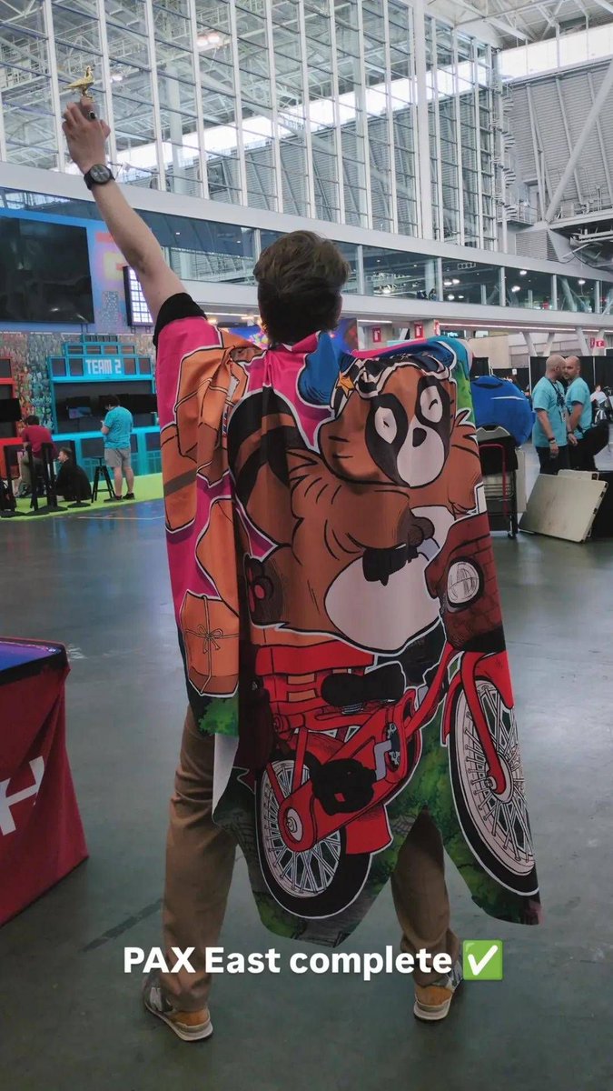 PAX East 2025 Complete ✅ 

It's been an incredible week. Thank you to everyone who played TANUKI: Pon's Summer, the overwhelming positivity has been so heartwarming. Absolutely honored to have won 4 awards as well, it shows the wonderful hard work of our talented team! 🦝 ❤️