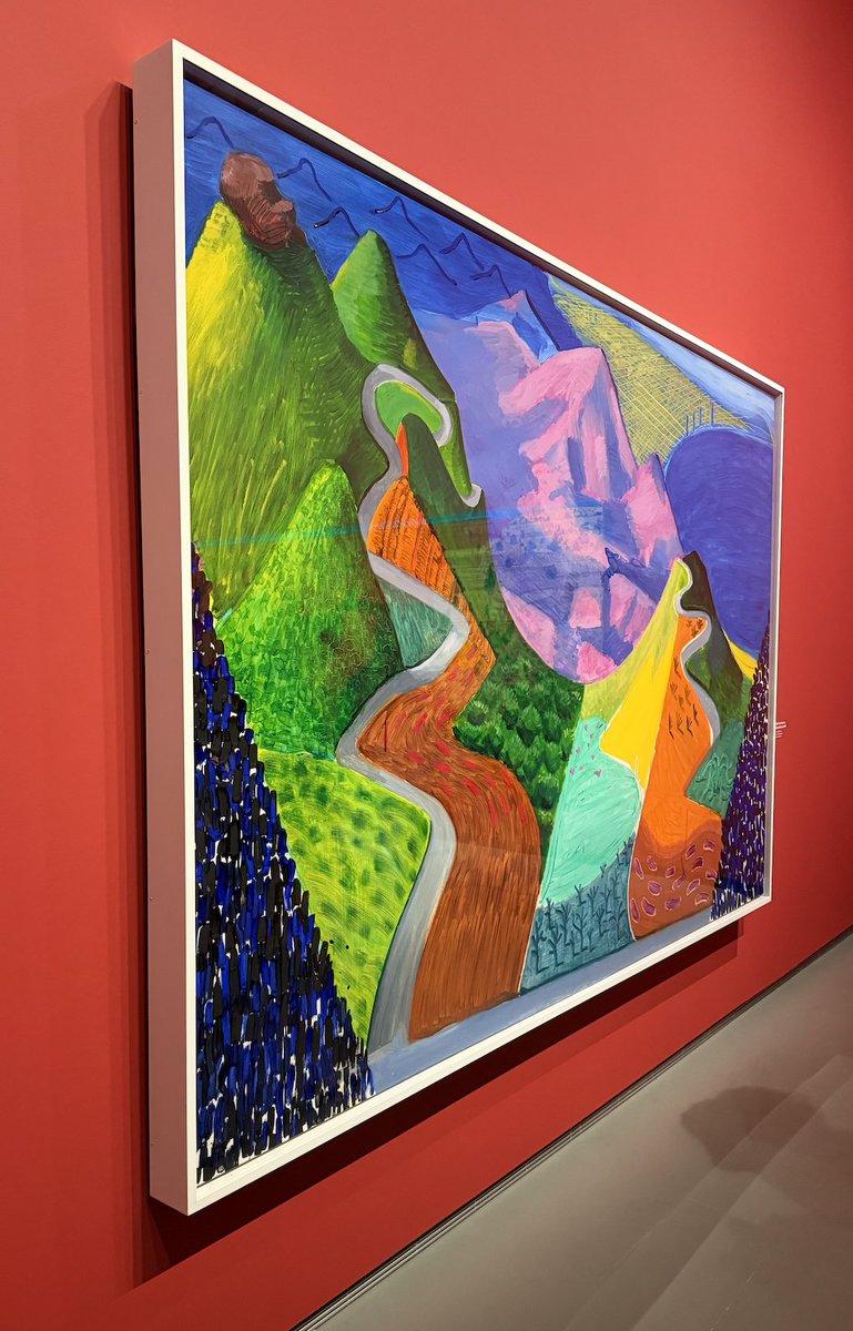 nanransohoff's tweet image. This weekend I got to see the new David Hockney exhibit and was sort of..awestruck, so wrote down a few reflections. IMO very much worth going if you're nearby!
nanransohoff.com/Some-reflectio…