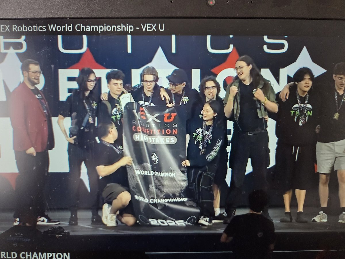 WV Schools Premier Academies (@wvsacademy) on Twitter photo Our Alumni Team just made VEX U history winning the triple crown. Skills Champions, Excellence Award & Tournament World Champs. <a href="/TenTonRobotics/">Ten Ton Robotics</a> <a href="/WestVanSchools/">WestVanSchools</a> Our Alumni Team just made VEX U history winning the triple crown. Skills Champions, Excellence Award & Tournament World Champs. <a href="/TenTonRobotics/">Ten Ton Robotics</a> <a href="/WestVanSchools/">WestVanSchools</a>