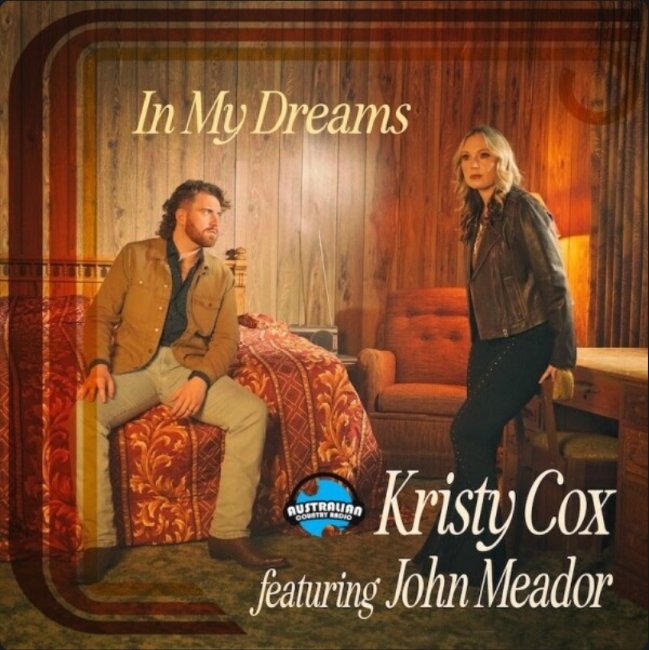 I'm listening to In My Dreams by Kristy Cox (Feat. John Meador) on Australian Country Radio. Find out more at auscountry.com.au