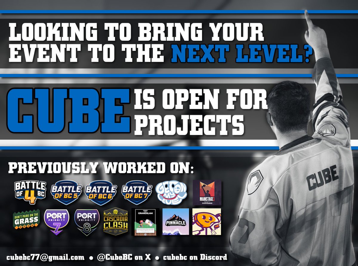 I am looking to work more events in 2025 / 2026!

Vancouver based &amp; available for Int. Travel!
Open for freelance!

Services I am able to provide:
◦ Head Organizer
◦ Smash Ultimate lead
◦ VIP Manager
◦ Marketing Coordination
◦ Volunteer Manager &amp; More

Retweets appreciated!