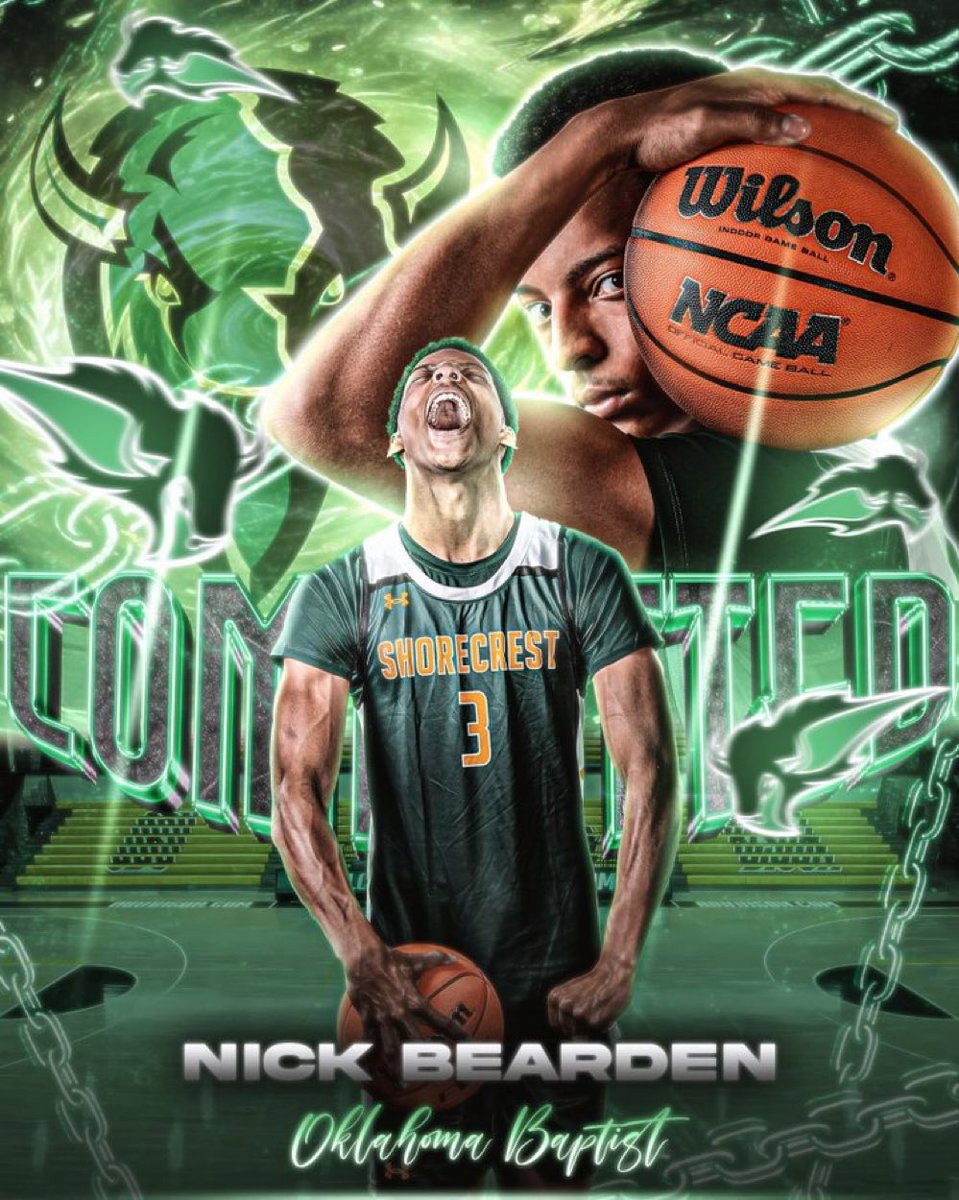Team Speights 17u- Bianchi (@tms17ubianchi) on Twitter photo 2025 6โ4 Nick Bearden (<a href="/nick_bearden3/">Nick Bearden</a>) has committed to Oklahoma Baptist (D2)!๐๐ช
<a href="/coach_bianchi/">Coach Bianchi</a>
<a href="/OntheRadarHoops/">Shun Williams</a>
<a href="/PRO16League/">PRO16/NXTPRO League</a>
<a href="/AbsolutelyKfish/">Kevin Fischer</a>
<a href="/VerbalCommitsD2/">Verbal Commits D2</a>
<a href="/TMS20252028/">Team Speights Elite 2025-2028</a>
<a href="/CoachHamp2026/">Coach Braxton Hampton TMS</a>
<a href="/ccrawford95/">Chris Crawford</a> 2025 6โ4 Nick Bearden (<a href="/nick_bearden3/">Nick Bearden</a>) has committed to Oklahoma Baptist (D2)!๐๐ช
<a href="/coach_bianchi/">Coach Bianchi</a>
<a href="/OntheRadarHoops/">Shun Williams</a>
<a href="/PRO16League/">PRO16/NXTPRO League</a>
<a href="/AbsolutelyKfish/">Kevin Fischer</a>
<a href="/VerbalCommitsD2/">Verbal Commits D2</a>
<a href="/TMS20252028/">Team Speights Elite 2025-2028</a>
<a href="/CoachHamp2026/">Coach Braxton Hampton TMS</a>
<a href="/ccrawford95/">Chris Crawford</a>