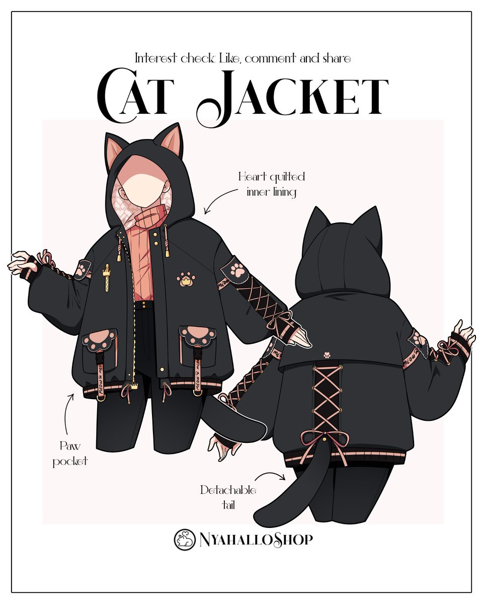 NyahalloShop's tweet photo. Pigeon or cat jacket? https://t.co/impGIa6VtN