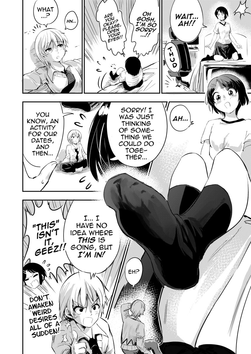A tiny boyfriend, forming a new core memory in his brain... #giantess #sizedifference #SizeTwitter