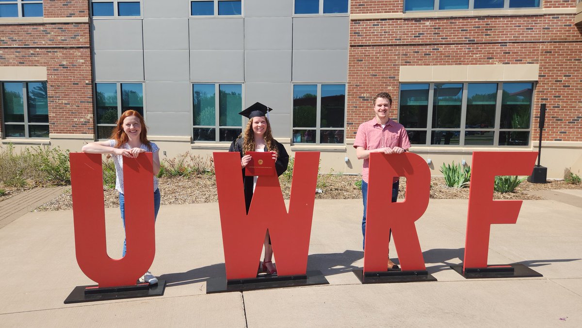 DaveHelke's tweet image. Congrats to my awesome daughter on graduating from @UWRF this weekend! She joins my son &amp;amp; daughter-in-law as @UWRF alumni! Much joy in seeing each of you find success on your adult journey!