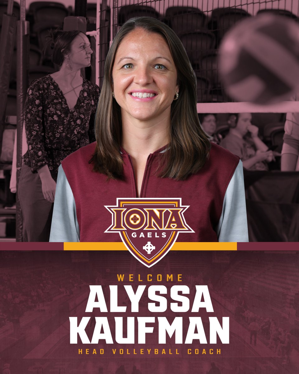 Iona Athletics (@ionagaels) on Twitter photo ๐จWELCOME TO IONA๐จ
We are pleased to announce Alyssa Kaufman as head coach of <a href="/IonaVolleyball/">Iona Volleyball</a>!
A proven leader with NYC experience, Kaufman joins the Gaels after five successful seasons at Fordham.
READ MORE ๐:
ionagaels.com/news/2025/5/12โฆ
#GaelNation ๐ #MAACVB ๐จWELCOME TO IONA๐จ
We are pleased to announce Alyssa Kaufman as head coach of <a href="/IonaVolleyball/">Iona Volleyball</a>!
A proven leader with NYC experience, Kaufman joins the Gaels after five successful seasons at Fordham.
READ MORE ๐:
ionagaels.com/news/2025/5/12โฆ
#GaelNation ๐ #MAACVB