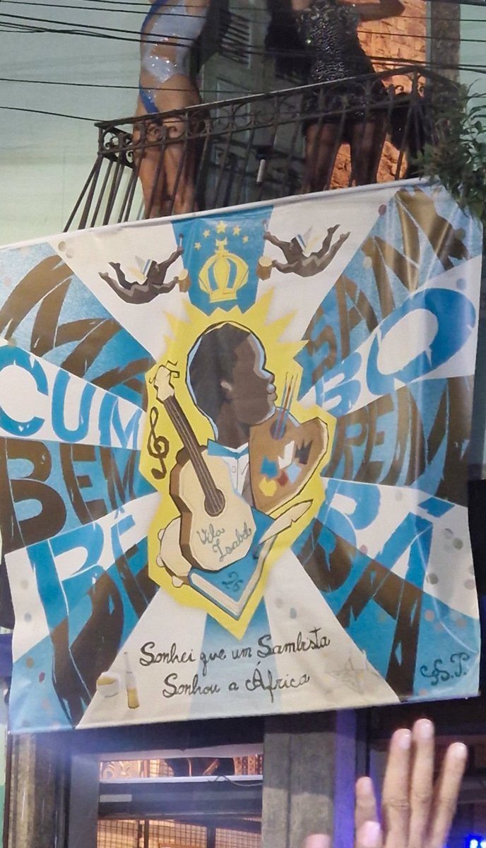 passo a passo para um resultado muito feliz 🤍🩵✨ viva vila isabel!!