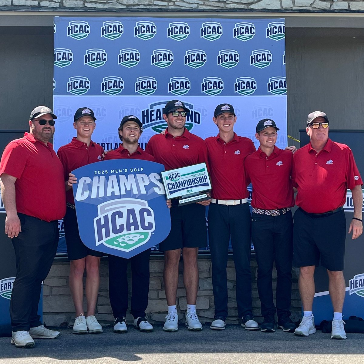 Rose-Hulman (@rosehulman) on Twitter photo Congrats to men's <a href="/RHITgolf/">Rose-Hulman Golf</a> & Coach Jon Lester for winning <a href="/HCACDIII/">Heartland Collegiate Athletic Conference</a> title & qualifying for <a href="/NCAADIII/">NCAA Division III</a> tournament. Team had 3 of the top 5 finishers, including low medalist Owen King. It's been a productive spring for <a href="/rhitsports/">Rose-Hulman Sports</a>. #rosehulman Congrats to men's <a href="/RHITgolf/">Rose-Hulman Golf</a> & Coach Jon Lester for winning <a href="/HCACDIII/">Heartland Collegiate Athletic Conference</a> title & qualifying for <a href="/NCAADIII/">NCAA Division III</a> tournament. Team had 3 of the top 5 finishers, including low medalist Owen King. It's been a productive spring for <a href="/rhitsports/">Rose-Hulman Sports</a>. #rosehulman