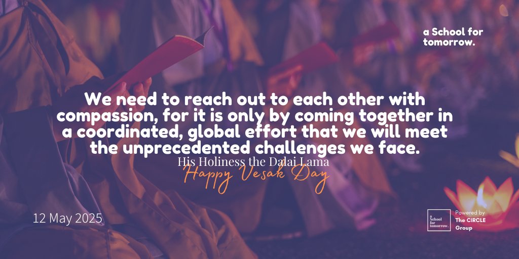 #Vesak, also known as Buddha Jayanti, Buddha Purnima, and Buddha Day, is a holiday observed by Buddhists and some Hindus. Happy Vesak Day.