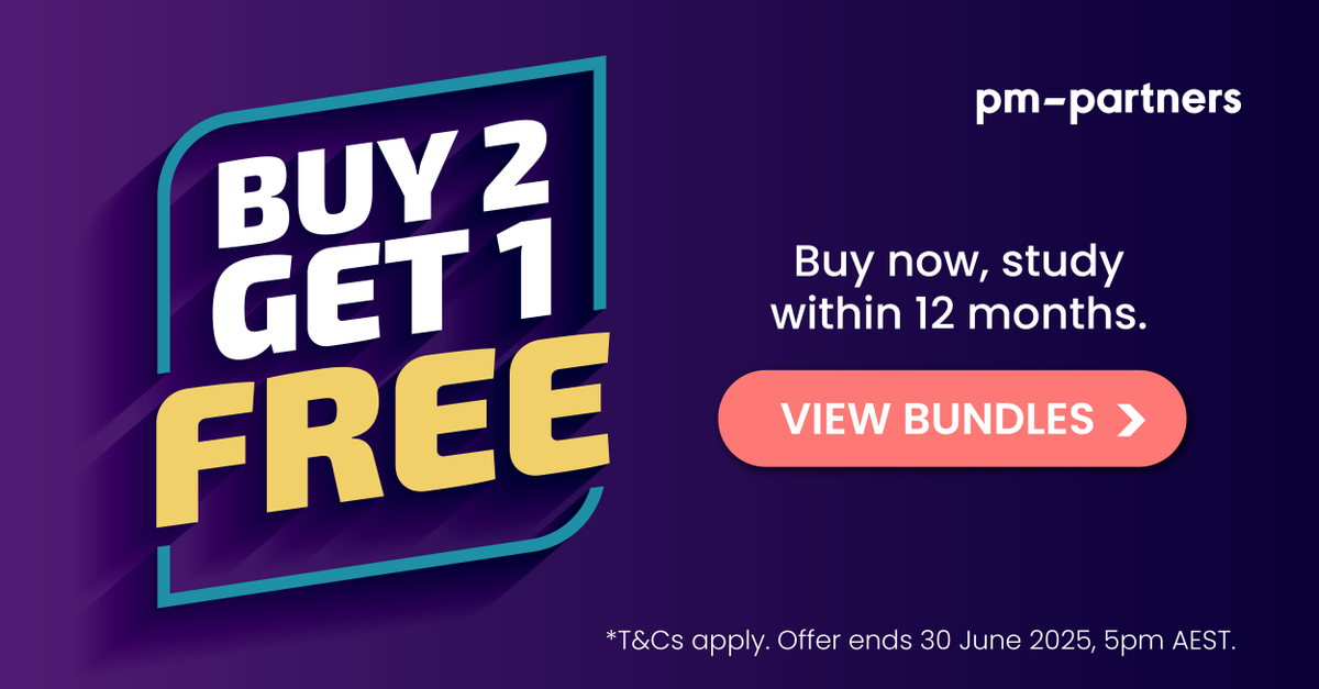 Our biggest training offer of the year is here! PM-Partners’ EOFY 2025 bundles are officially live – and it’s your chance to upskill smarter. Get a bonus course free. Book now, train anytime in the next 12 months. Only 100 bundles available until 30 June.  hubs.la/Q03ly4dT0